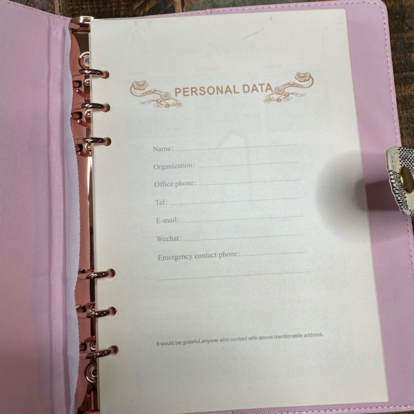 💥 BOGO 💥 NEW Checkered Notebook | Planner | A7 Refills - Picture 4 of 8